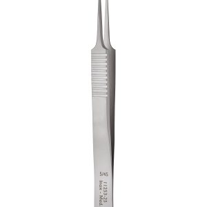 Dumont 545 Forceps - Micro-Blunted Standard Tips/Angled 45°/Inox/11cm