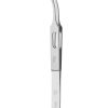 Moria 9987 Ultra Fine Forceps - Biology/Curved/13cm