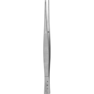 Forceps - Titanium/Serrated/Straight/16cm