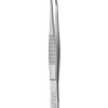 Graefe Forceps - Serrated/Curved/10cm