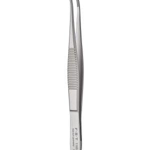 Graefe Forceps - Serrated/Curved/10cm