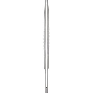 Alternative view of Graefe Forceps - Serrated/Curved/10cm