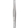 Graefe Forceps - Serrated/Curved/10cm