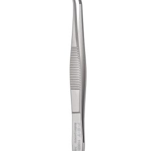 Graefe Forceps - Serrated/Curved/10cm