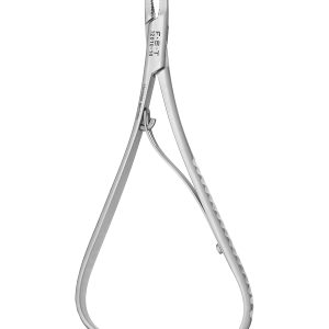 Mathieu Needle Holder - Straight/Serrated/14cm/with Lock