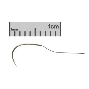 S&T Microsurgical Needles with Suture Thread Attached - Nylon/Size 80