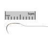 S&T Microsurgical Needles with Suture Thread Attached - Nylon/Size 90