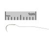 S&T Microsurgical Needles with Suture Thread Attached - Nylon/Size 100