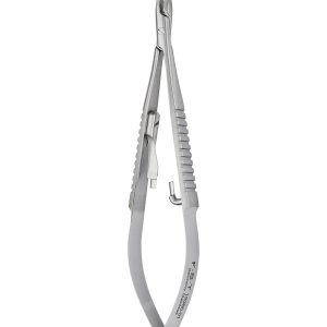 Castroviejo Micro Needle Holder - Straight/Smooth/9cm/with Lock