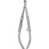 Castroviejo Micro Needle Holder - Curved/Smooth/9cm/with Lock