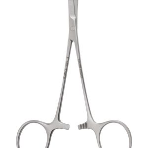 Olsen-Hegar Needle Holder with Suture Cutter - Straight/Serrated/12cm/with Lock/Left-Handed