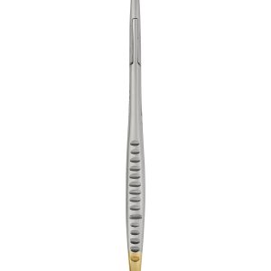 Alternative view of Mathieu Needle Holder - Tungsten Carbide/Straight/Serrated/14cm/with Lock