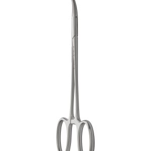 Alternative view of Fine Hemostat - Smooth/Curved/12cm