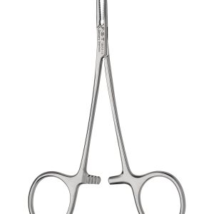 Alternative view of Micro-Mosquito Hemostat - Serrated/Straight/12cm
