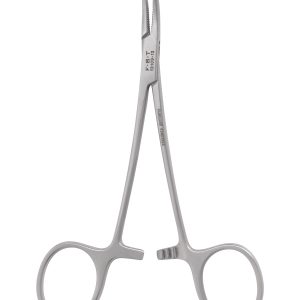 Halsted-Mosquito Hemostat - Serrated/Curved/12.5cm/Left-Handed