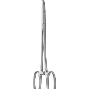 Alternative view of Halsted-Mosquito Hemostat - Serrated/Curved/12.5cm/Left-Handed