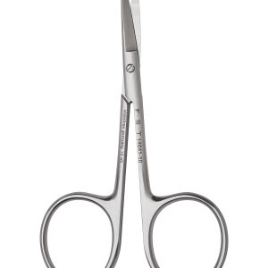 Fine Scissors - Large Loops/Curved/Sharp-Sharp/10cm