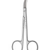Fine Scissors - Curved to Side/Sharp-Sharp/10.5cm