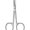 Hardened Fine Scissors - Curved/Sharp-Sharp/8.5cm