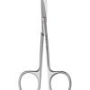 Fine Scissors - Martensitic Stainless Steel/Curved/Sharp-Sharp/10.5cm