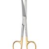 Surgical Scissors - Tungsten Carbide/Curved/Sharp-Blunt/14.5cm