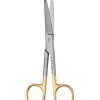 Surgical Scissors - Tungsten Carbide/Curved/Sharp-Sharp/14.5cm
