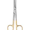 Mayo Scissors - Tungsten Carbide/Straight/Blunt-Blunt15cm