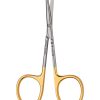 Strabismus Scissors - Tungsten Carbide/Straight/Blunt-Blunt/9cm
