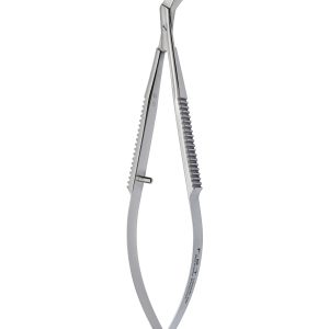 Alternative view of Spring Scissors - Angled to Side/Sharp/10cm/10mm Cutting Edge