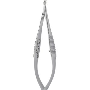 Vannas-Tübingen  Spring Scissors - Angled/Sharp/8.5cm/5mm Cutting Edge