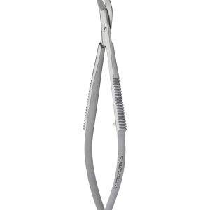 Noyes Spring Scissors - Angled Up/Sharp/12cm/14mm Cutting Edge