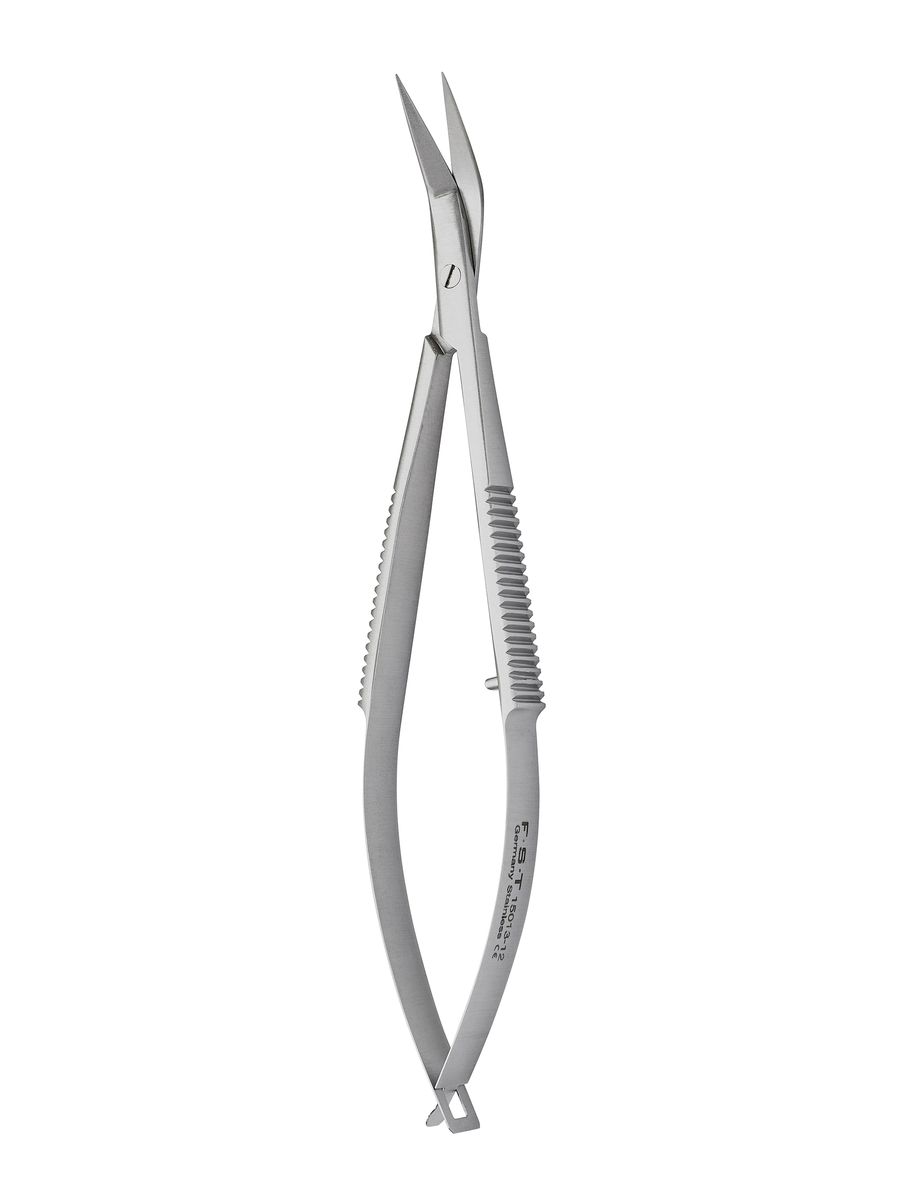 Noyes Spring Scissors - Angled Up/Sharp/12cm/14mm Cutting Edge