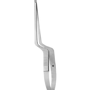 Long Handle Spring Scissors - Curved/Sharp/18.5cm/5mm Cutting Edge