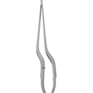 Alternative view of Long Handle Spring Scissors - Curved/Sharp/18.5cm/5mm Cutting Edge
