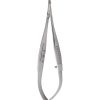 Vannas Spring Scissors - Microserrated/Straight/Sharp/8.5cm/5mm Cutting Edge