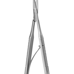 Trident II Spring Scissors - Straight/Sharp/8cm/8mm Cutting Edge