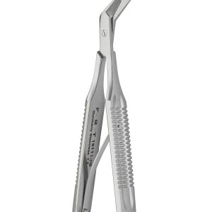 Trident II Spring Scissors - Angled/Sharp/8cm/8mm Cutting Edge