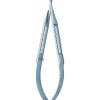 Vannas Spring Scissors - Titanium/Angled Up/Sharp/9.5cm/5mm Cutting Edge