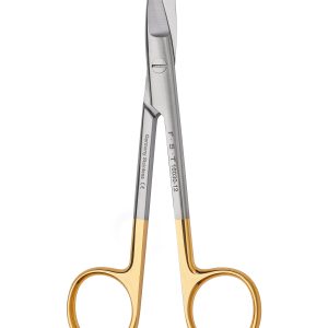Alternative view of Bone Scissors - Tungsten Carbide/Straight/12.5cm/15mm Cutting Edge