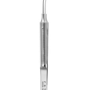 Round Handled Suture Tying Forceps - Curved/10.5cm