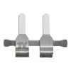 Double Micro Clamp - Straight/7mm
