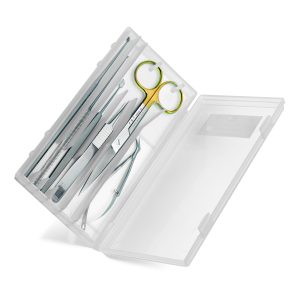 Alternative view of Plastic Instrument Case - 17 x 8 x 2cm/Clear