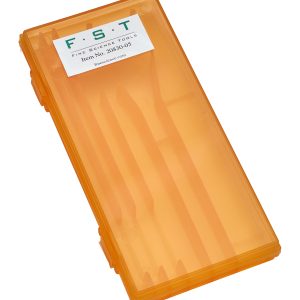 Plastic Instrument Case - 17 x 8 x 2cm/Orange