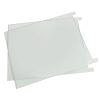 CSQ-33 Glass plates, Pk/2 Notched