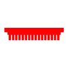 multiSUB Mini Rapide Comb, 16 sample, 1.5mm thick