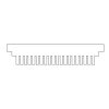 multiSUB Mini Rapide Comb, 20 sample, 1mm thick