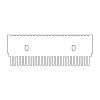 multiSUB Midi Comb, 25 sample, 1mm thick