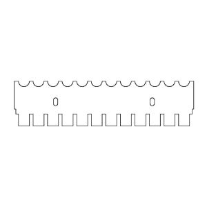 multiSUB Choice Comb, 12 sample, 1mm thick