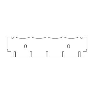 multiSUB Choice Comb, Prep 4, Marker 2, 1mm thick