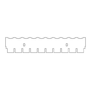 multiSUB Maxi Comb, 10 sample, 1mm thick